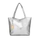 Original Solid Color Shiny Tote Bag