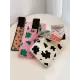 Urban Knitting Cow Pattern Bags Accessories Handbags