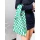 Casual Weave Contrast Color Plaid Bags Accessories