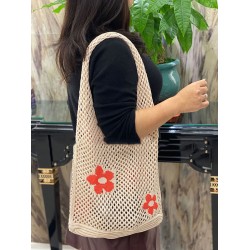 Original Creation Floral Weave Hollow Bags Accessories