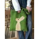 Casual Weave Contrast Color Animal Bags Accessories