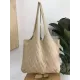 Casual Weave Solid Color Bags Accessories