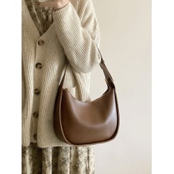 Simple Solid Color PU Bags Accessories