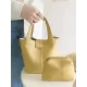 Simple Casual Chic PU Solid Color 2 Pieces Bags Accessories