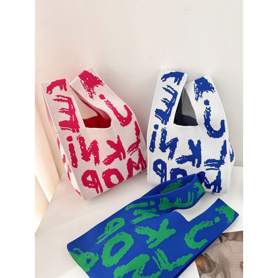 Original Graffiti Contrast Color Bags Accessories