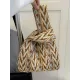 Geometric Multi-Colored Woven Handbag Bags Accessories