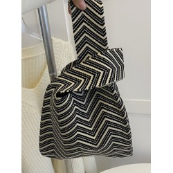 Striped Woven Handbag Bags Accessories