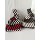 Striped Woven Handbag Bags Accessories