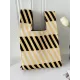 Striped Woven Handbag Bags Accessories