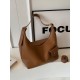 Buckle Pockets Solid Color Split-Joint Zipper Crossbody Bags