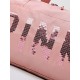 Sequined Letter Print Large-Capacity Outdoor Portable Travel Bag