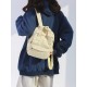 Simple Casual 5 Colors Canvas Backpack