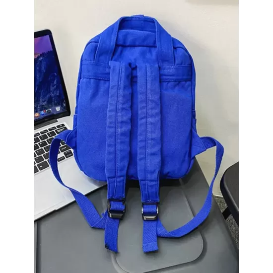 Simple Casual 5 Colors Canvas Backpack