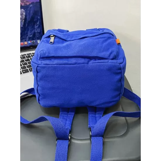 Simple Casual 5 Colors Canvas Backpack