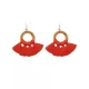 Tasseled Knitting Bohemia Earrings