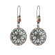 Vintage Round Hollow Earrings