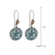 Vintage Round Hollow Earrings