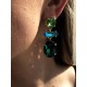 Original Statement Contrast Color Earrings