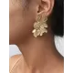 Vintage Alloy Flower Earrings