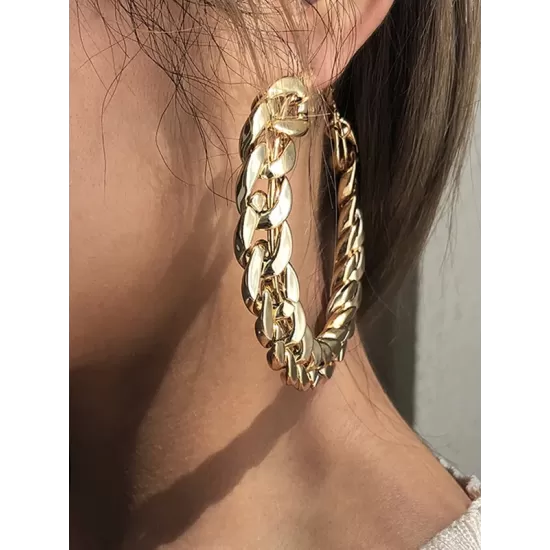 Original Cool Statement Chain Earrings