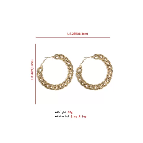 Original Cool Statement Chain Earrings