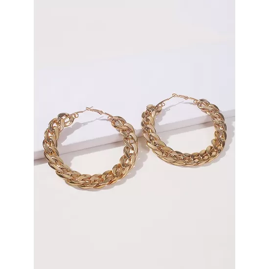 Original Cool Statement Chain Earrings