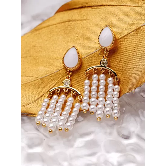 Original Elegant Tasseled Earrings Accessories