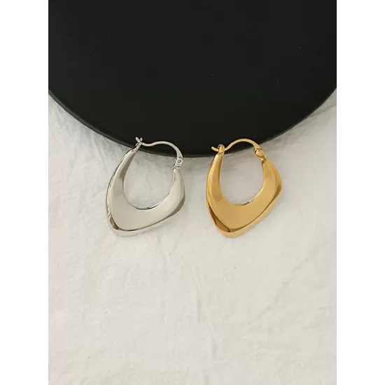 Women's Geometric Simple Metal Earrings