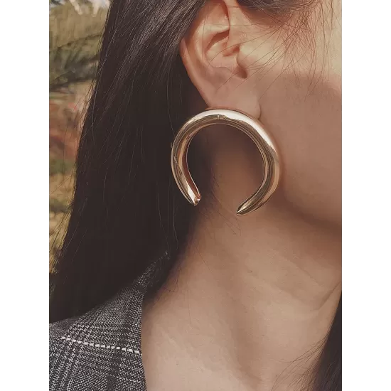 Original Statement Punk Geometric Earrings