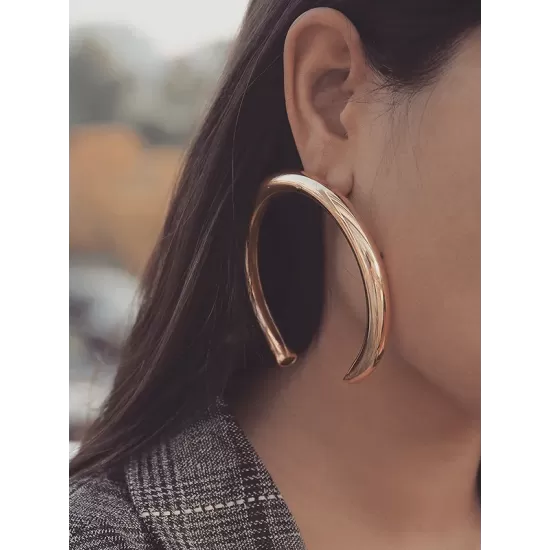 Original Statement Punk Geometric Earrings