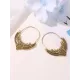 Vintage Pattern Love Hollow Earrings