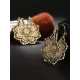 Vintage Hollow Alloy Flower Earring Accessories