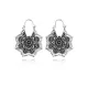 Vintage Hollow Alloy Flower Earring Accessories