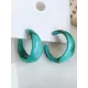 Vintage Geometric 6 Colors Acrylic Earring