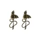 Vintage Snake Shape Flower Shape Earrings Accessories