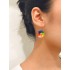 Fashion Colorful Smiley Acrylic Earrings