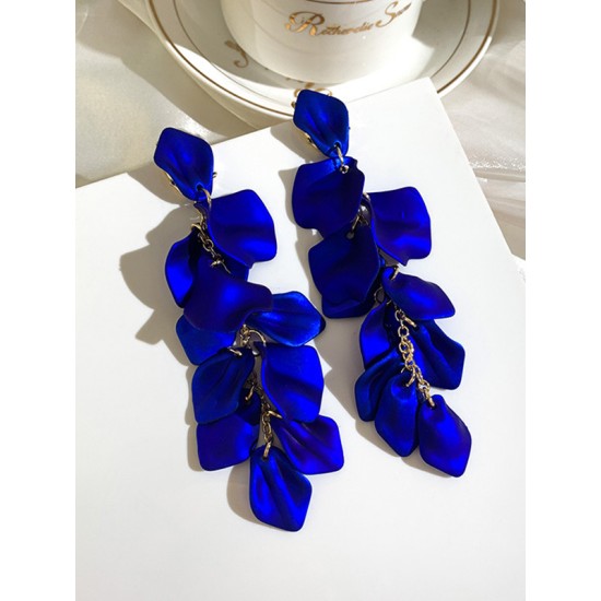 Stylish Tasseled Acrylic Earrings Accessories