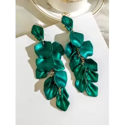 Stylish Tasseled Acrylic Earrings Accessories