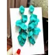 Stylish Tasseled Acrylic Earrings Accessories