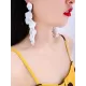 Stylish Tasseled Acrylic Earrings Accessories