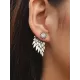 Original Rhinestone Wings Shape Earrings