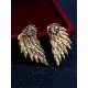 Original Rhinestone Wings Shape Earrings