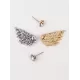 Original Rhinestone Wings Shape Earrings