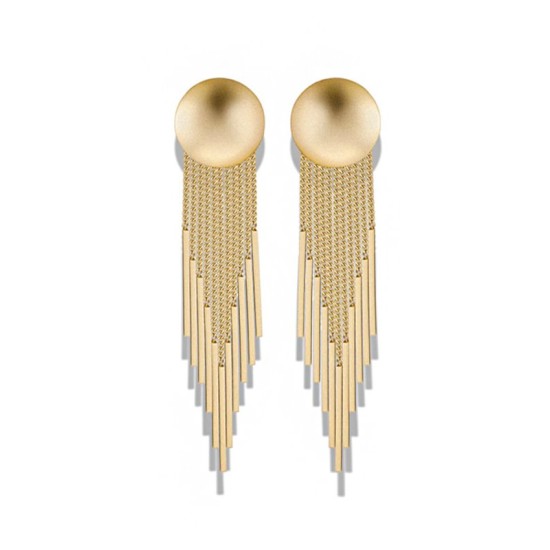 Original Creation Tasseled Geometric Earrings Accessories