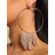 Geometric Tasseled Earrings Accessories