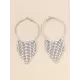 Geometric Tasseled Earrings Accessories