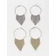 Geometric Tasseled Earrings Accessories