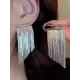 Solid Color Tasseled Earrings Accessories Eardrop