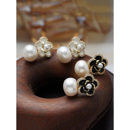 Flower Shape Earrings Accessories