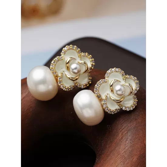 Flower Shape Earrings Accessories